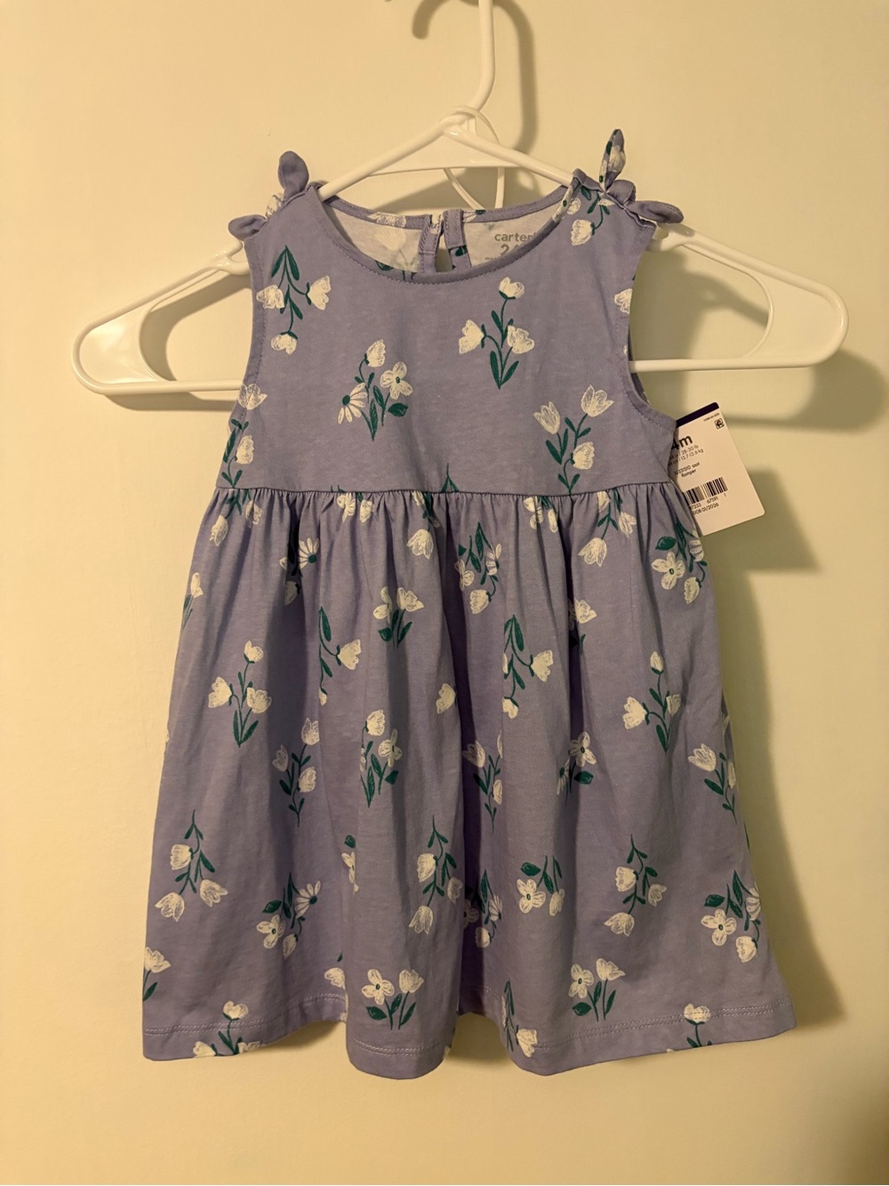 Carter's Lavender Floral Dress